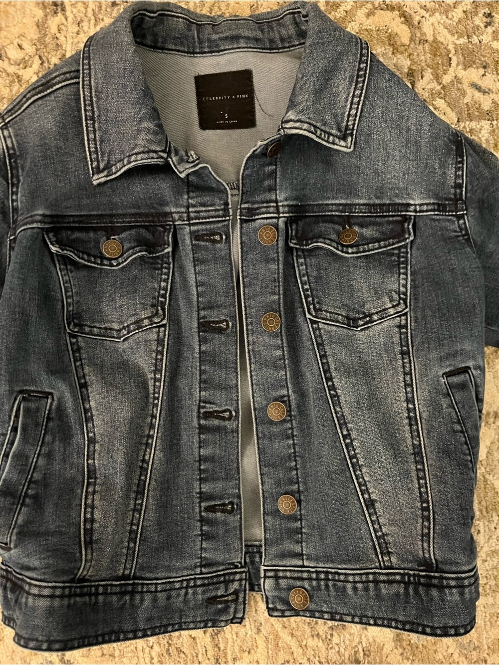 Celebrity Pink Jean jacket size Small